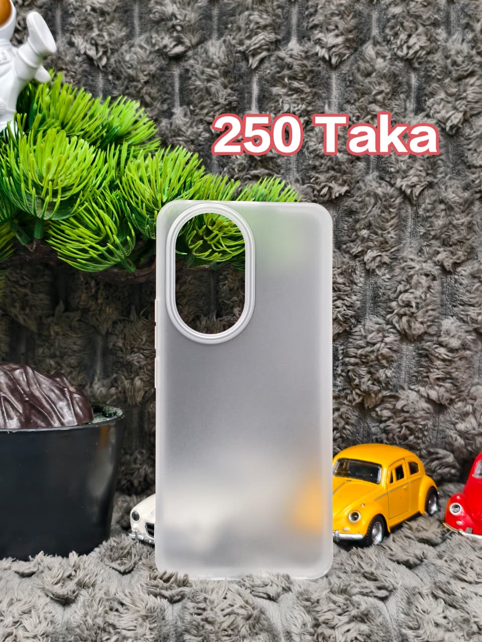 Honor 200 Semi Transparent Soft Silicon Case